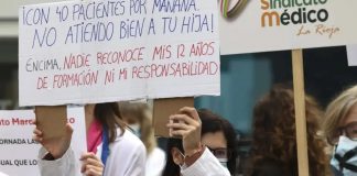 Foto: Huelga de médicos en España /cortesía