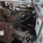 Foto: Accidente en peligrosa cuesta de Río Blanco casi termina en tragedia/TN8