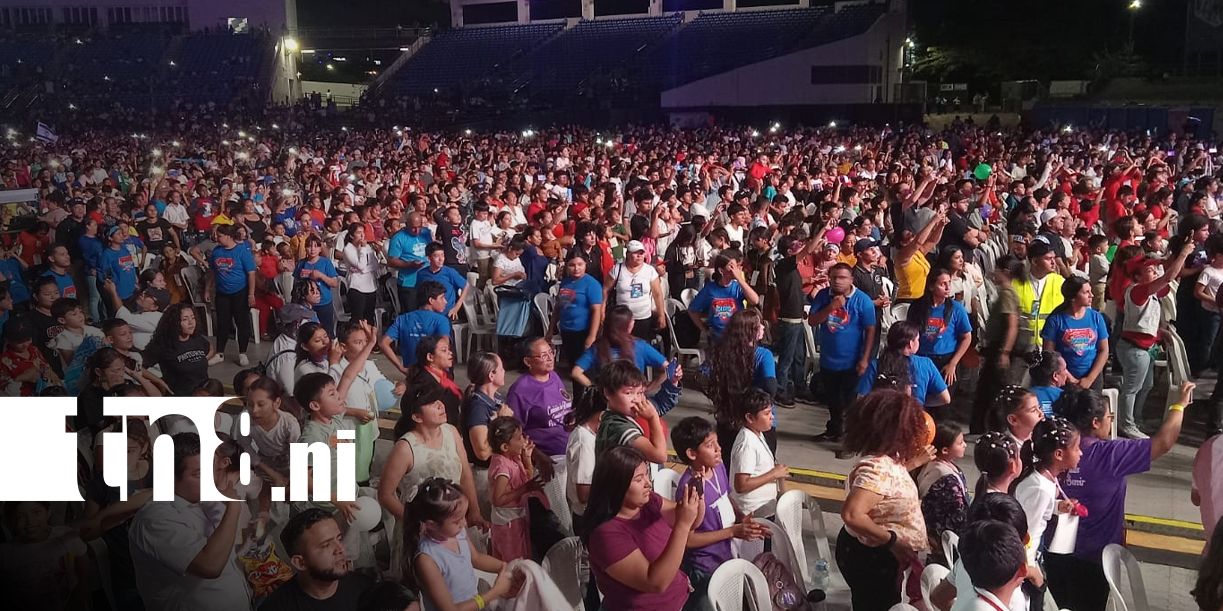 Foto: Festival de la Familia arranca en Managua con lleno total en el Estadio Soberanía/TN8