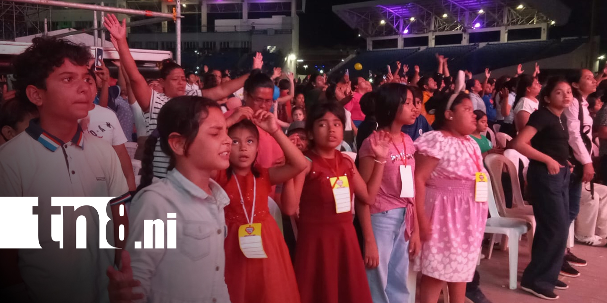 Foto: Festival de la Familia arranca en Managua con lleno total en el Estadio Soberanía/TN8