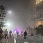 Foto: Edificio frente a Al Mayadeen en Beirut sufre ataque aéreo israelí/Cortesía