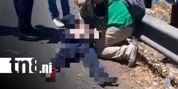 Accidente deja adolescente muerto en carretera a Masaya