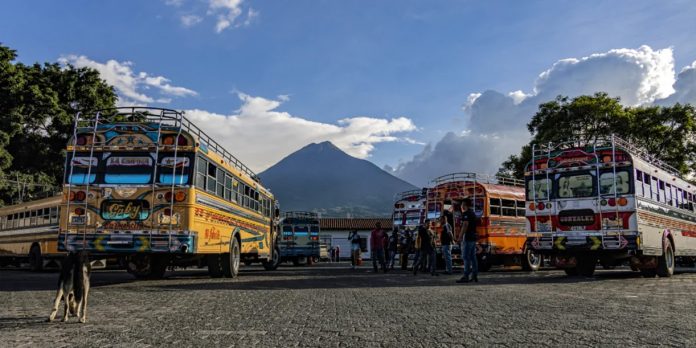 Foto: Protesta masiva en Guatemala /cortesía