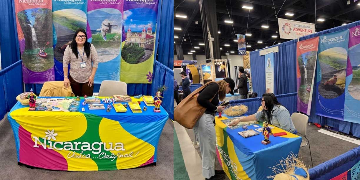 Foto: Nicaragua debuta con éxito en evento turístico en Calgary/Cortesía