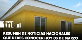 Foto: Lo más importante en Nicaragua este martes/TN8