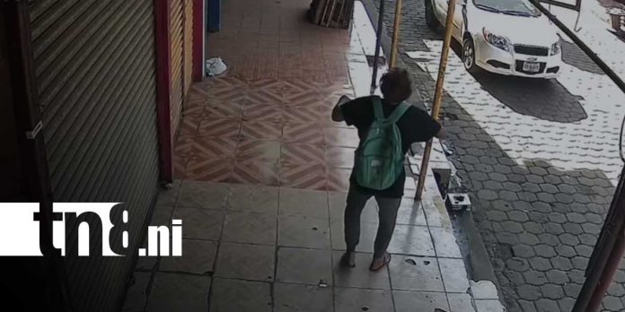 Foto: Robo de bujías con acrobacias en pleno día en chinandega/TN8