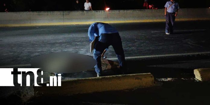 Foto: Accidente en Tipitapa deja joven fallecida/TN8