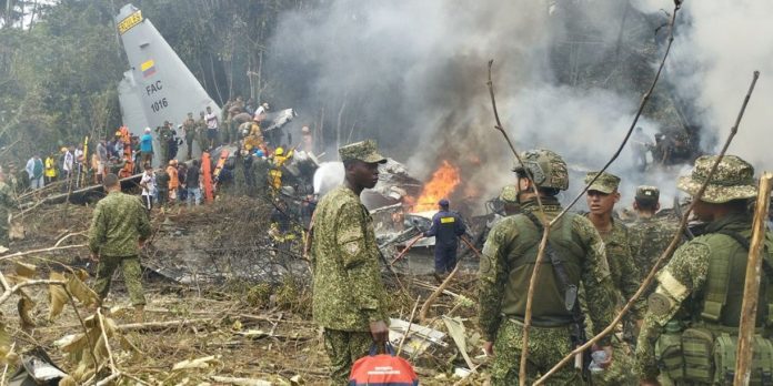 Foto: Colombia: 69 muertos en accidente militar/Cortesía