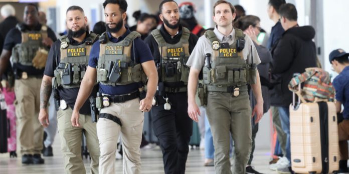 Foto: Despliegue del ICE en Estados Unidos /cortesía