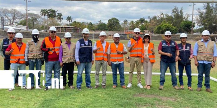 Foto: Estadio en Diriamba se transforma para cumplir estándares internacionales de FIFA y CONCACAF/TN8