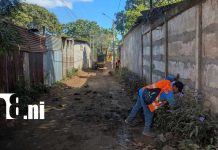 Foto: Tres cuadras mejoradas en el barrio Manolo Morales / TN8
