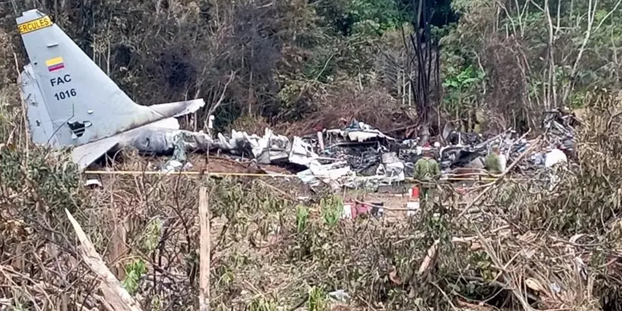 Foto: Tragedia aérea en Colombia /cortesía
