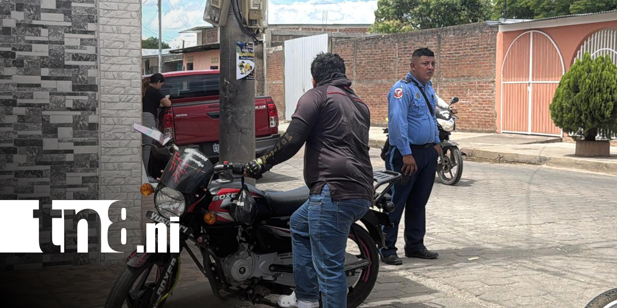 Foto: Dos conductores lesionados tras choque de motocicletas en Juigalpa/TN8