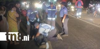 Foto: Joven fallece en trágico accidente en La Granjita, carretera San Marcos - Masatepe/TN8