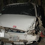 Foto: Fuerte accidente en carretera a Tisma deja familia lesionada en sector La Ceibita/TN8