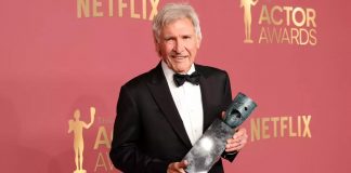 Foto: Harrison Ford en los Actors Awards /cortesía