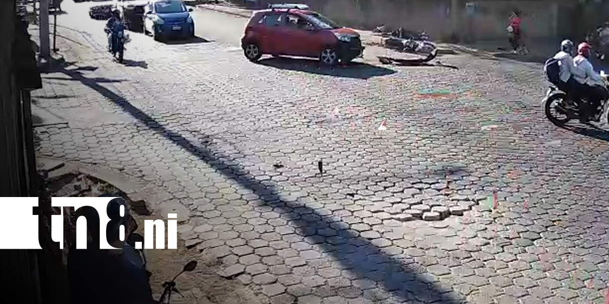 Foto: Accidente en Managua /TN8