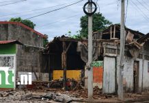Chinandega sufre el colapso de una vivienda antigua tras lluvias nocturnas Foto: Chinandega se refresca con lluvias ligeras /TN8