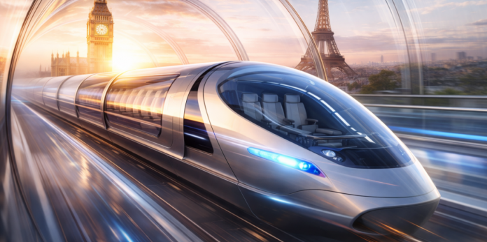 Foto: El tren del futuro que podría cambiar Europa/Cortesía