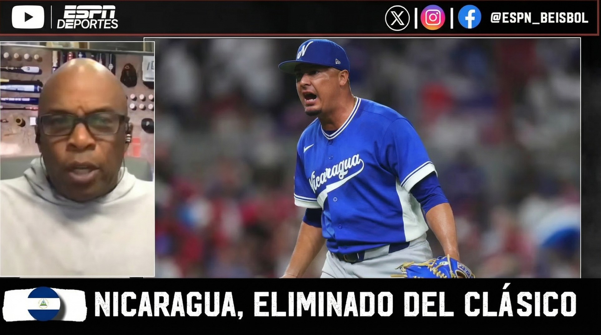 Foto: Panelistas de ESPN opinan sobre Nicaragua en el Clásico Mundial de
