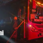 Foto: Bus casi se incendia en carretera Panamericana en Yalagüina/TN8