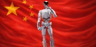 Foto: China lidera con robot humanoide que aprende a jugar tenis solo/Cortesía