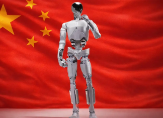 Foto: China lidera con robot humanoide que aprende a jugar tenis solo/Cortesía