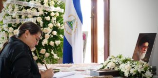 Foto: Nicaragua expresa condolencias en Embajada de Irán en Managua/ Cortesía