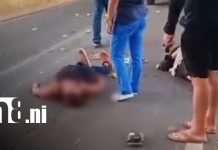 Foto: Accidente en carretera a Masachapa /TN8