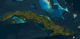 Foto: Sismo en el Caribe se percibe hasta Santiago de Cuba/Cortesía