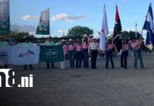 Foto: Barrileras de Nicaragua celebran su primer aniversario en Tipitapa/TN8