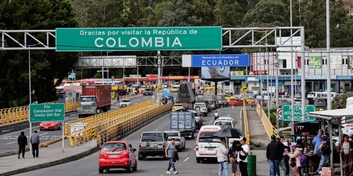 Foto: Frontera Ecuador - Colombia /cortesía