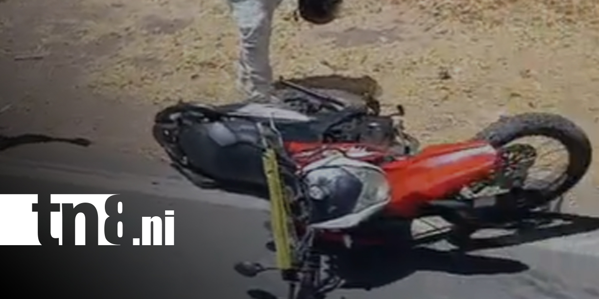 Foto: Motocicletas chocan en carretera vieja a Tipitapa: 4 lesionados/TN8