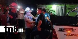 Foto: Accidente por baches casi termina en tragedia en Managua/TN8