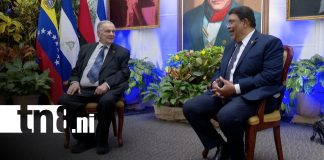 Foto: Nicaragua condecora a embajador de Venezuela con la Orden José de Marcoleta/TN8