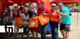 Foto: Plan Playa de Crónica TN8 lleva alegría, dinámicas y premios a veraneantes en Pochomil/TN8