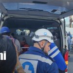 Foto: Motociclista crítico tras giro indebido de camioneta en carretera a Masaya/TN8