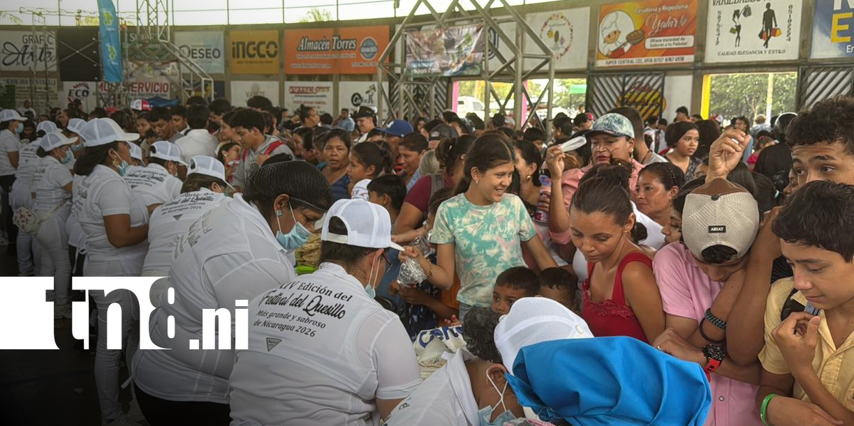 Foto: Santo Tomás celebró el XIV Festival del Quesillo más grande y sabroso de Nicaragua/TN8
