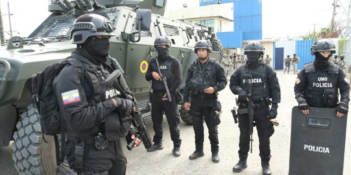 Foto: Golpe al crimen en Ecuador /cortesía