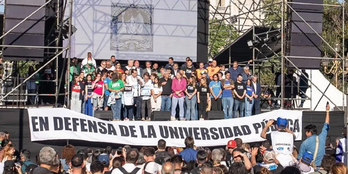 Foto: Argentina enfrenta paro universitario /cortesía 