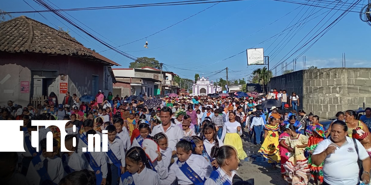 Foto: Nandaime se llena de cultura para honrar a José Dolores Estrada/TN8