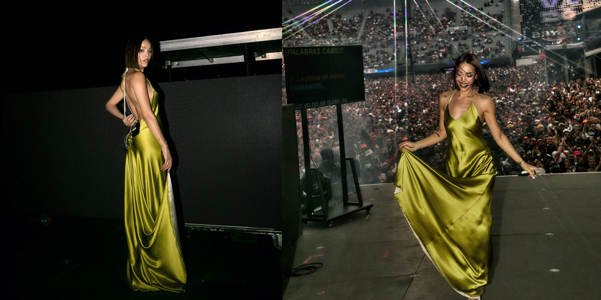 Foto:Danna sorprende con “La gata bajo la lluvia” en vivo/Cortesía