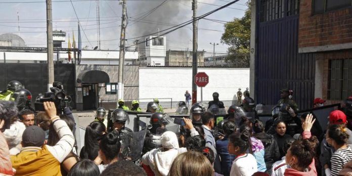 Foto: Motín en carcel de Colombia /Cortesía