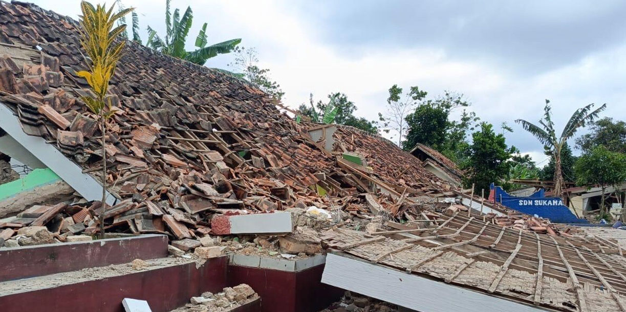 Foto: Tejas verdes contra terremotos en Indonesia/ Cortesía