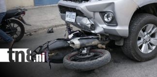 Foto: Violento choque en el Mercado Oriental/ TN8