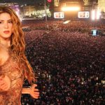 Foto: Shakira reúne a cientos de miles en el Zócalo/Cortesía