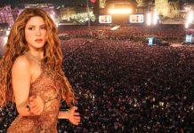 Foto: Shakira reúne a cientos de miles en el Zócalo/Cortesía