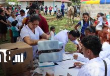 «Mi hospital en mi comunidad» restituye el derecho a la salud a familias de Hormiguero, Siuna MINSA lleva salud gratuita a más de 1,800 familias en Siuna
