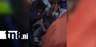 Foto: Accidente en Managua: taxi choca contra poste/TN8
