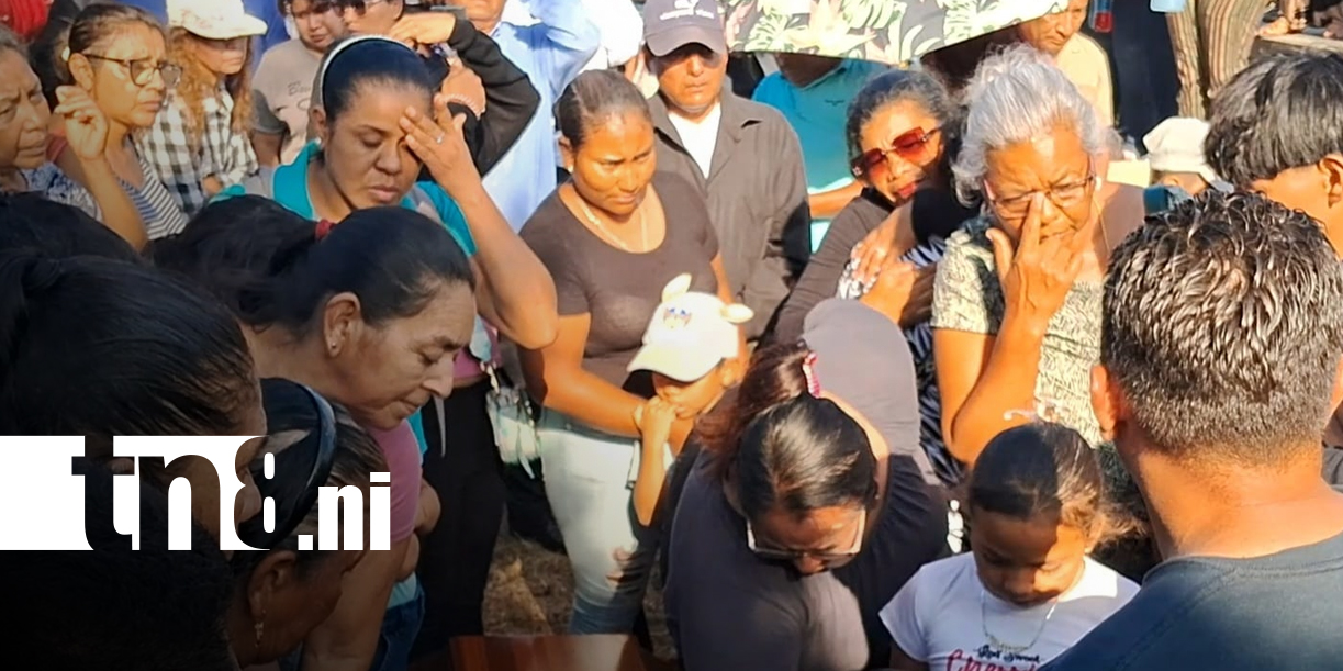 Foto: Dan último adiós a predicador asesinado en Jinotepe/TN8